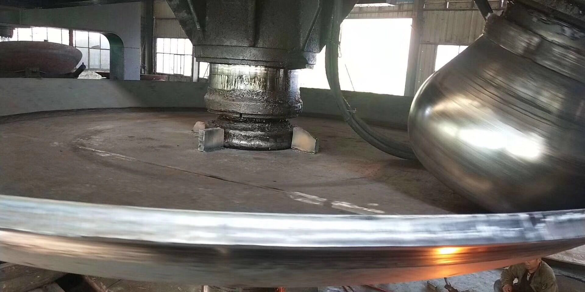 40mm厚鋼板成型 ！